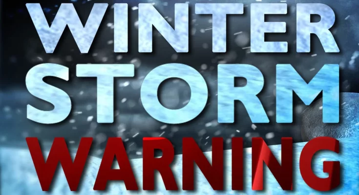 winter storm warning